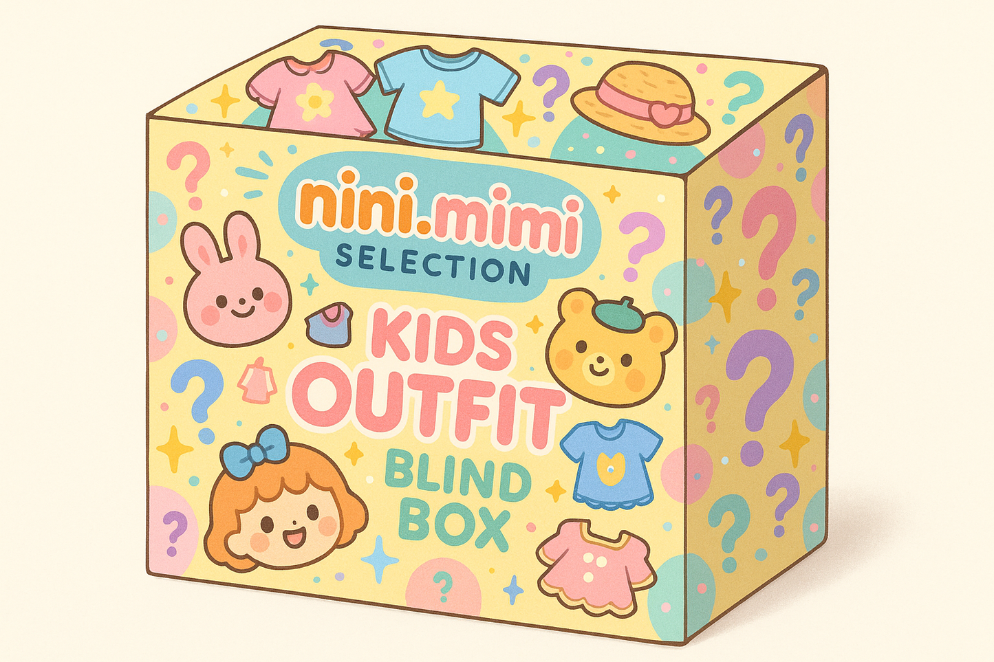 nini.mimi Toddler Outfit Blind Box – Summer Sets with A LOT of Stuffs